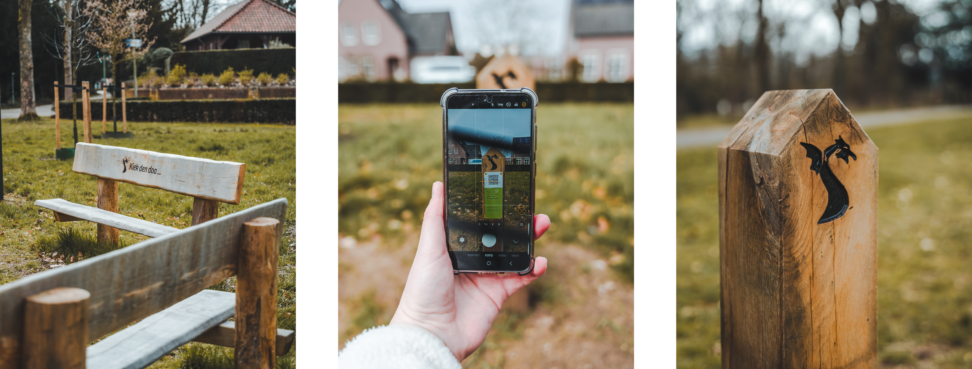 Drieluik Sint Joris en de Draak route in Beesel